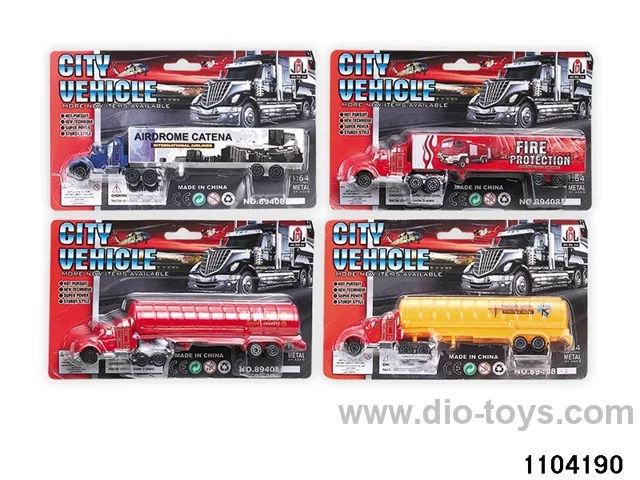 Alloy Sliding Car in Blister card