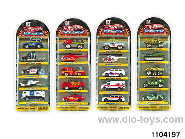 1:64 Scooter Alloy Car in Blister card