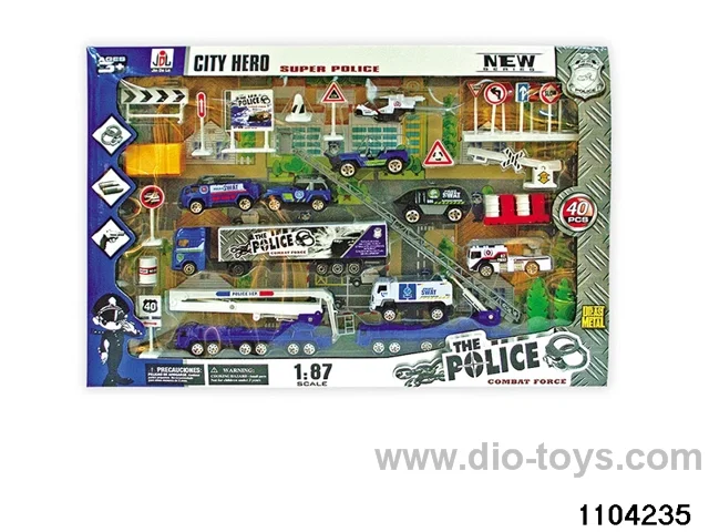 Skid Row Police Combination in window box