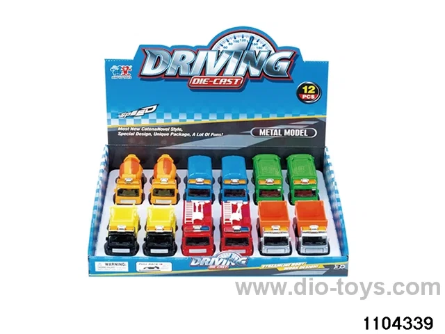 1:55 Alloy Pull Back Car in display box