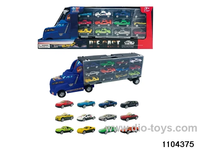 Container Truck Set in window box