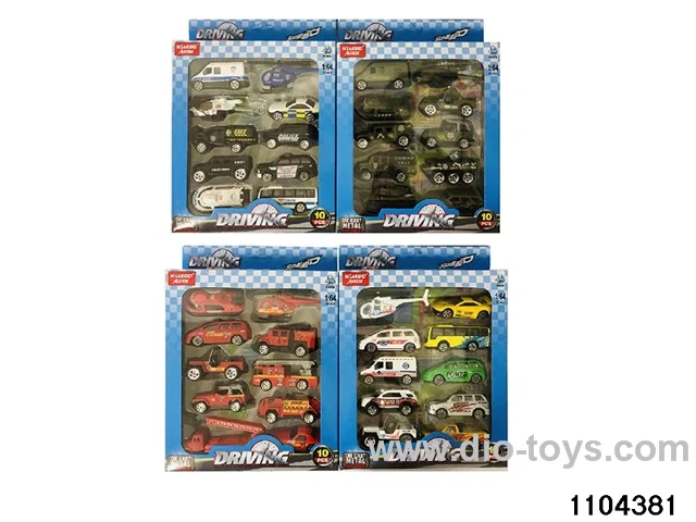 1:64 Scooter (10pcs) in window box