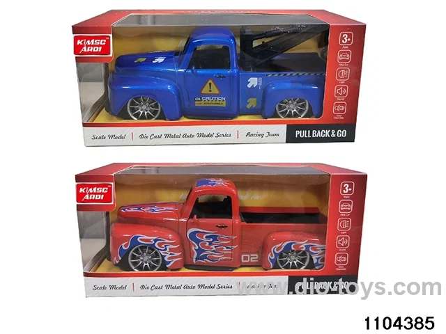 1:24 Alloy Pull Back Car (Included Electricity) in window box