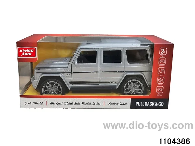 1:24 Alloy Pull Back Car (Included Electricity) in window box