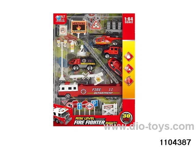 30pcs Fire Fighting Combination in window box