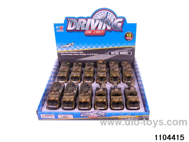 Alloy Pull Back Car in display box