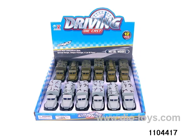 Alloy Pull Back Car in display box