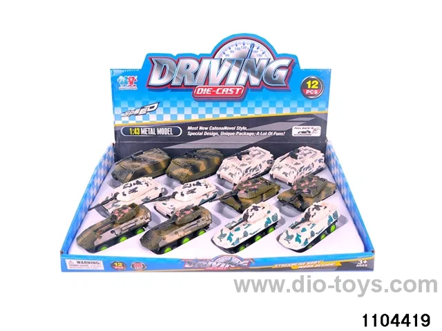 Alloy Pull Back Car in display box