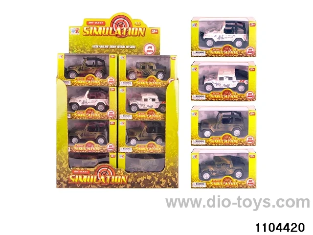 Pull Back Car in display box