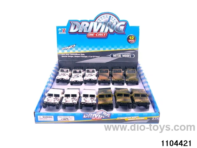 Pull Back Car in display box