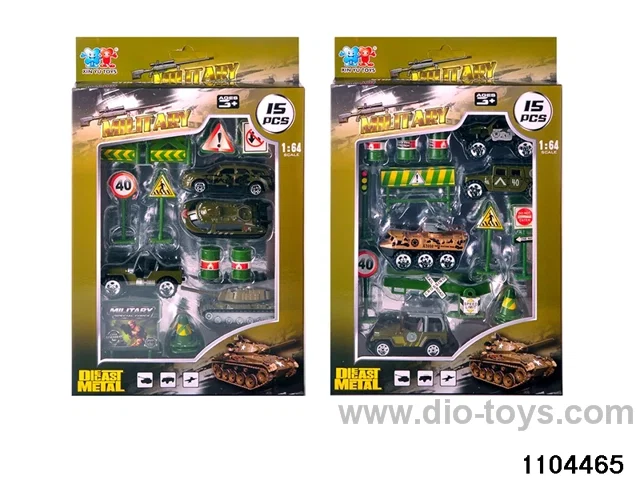 15pcs Military Combination in window box