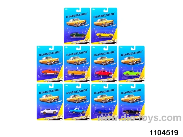 1:64 Alloy Scooter in Blister card