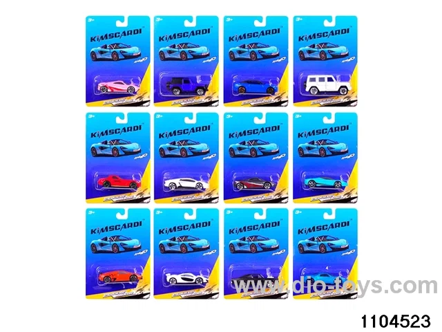 1:64 Alloy Scooter in Blister card