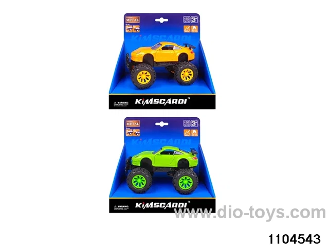 Alloy Pull-Back Car (Electricity Included) in display box