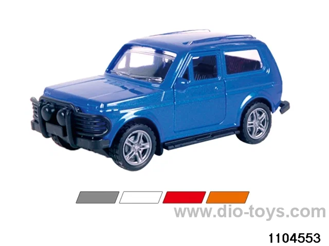 1:32 Alloy Pull Back Car in window box