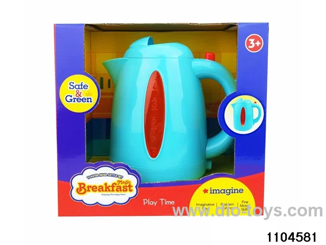 Breakfast machine kettle with light in window box