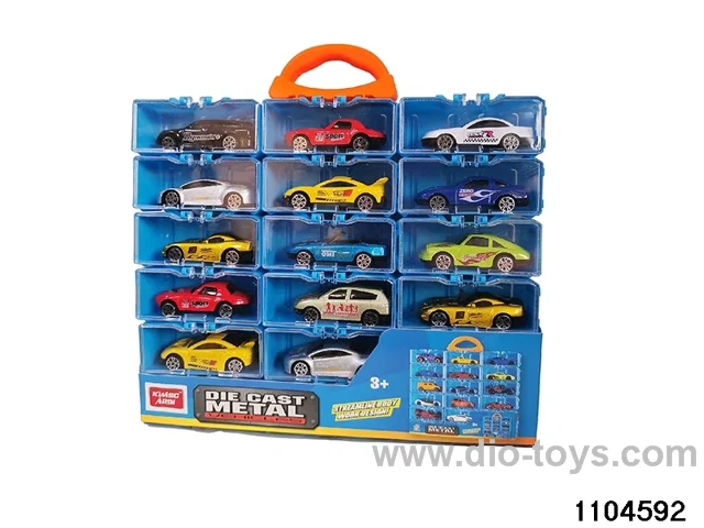 18pcs 1:64 Alloy Scooter in Hand box