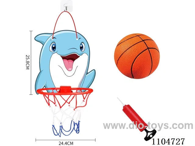Hanging basketball board