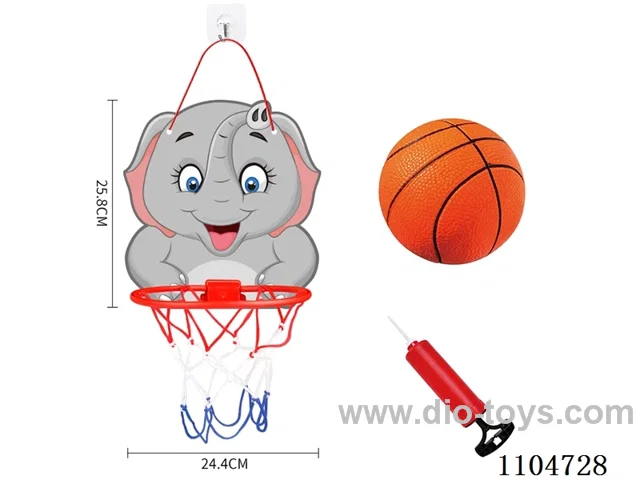 Hanging basketball board