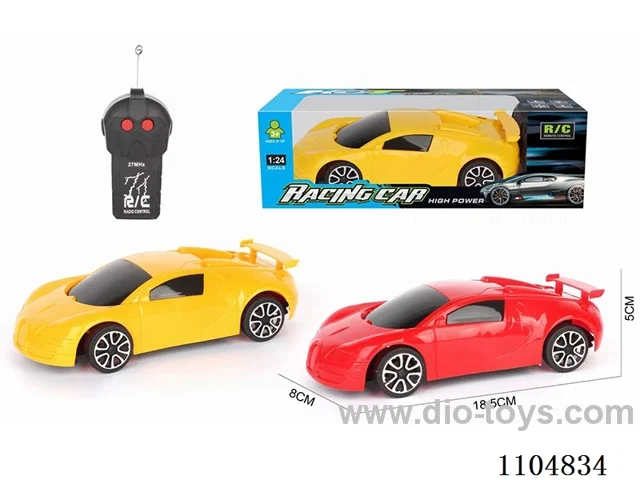 1：24 2ch rc car not included battery