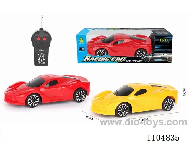 1：24 2ch rc car not included battery