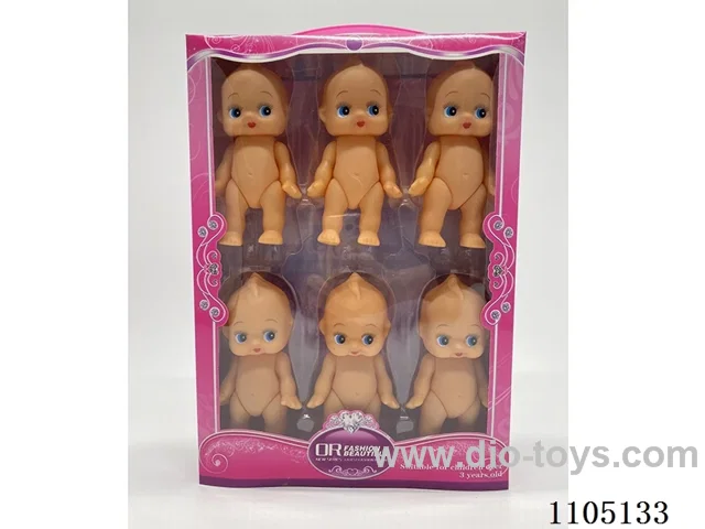 6 inch vinyl doll