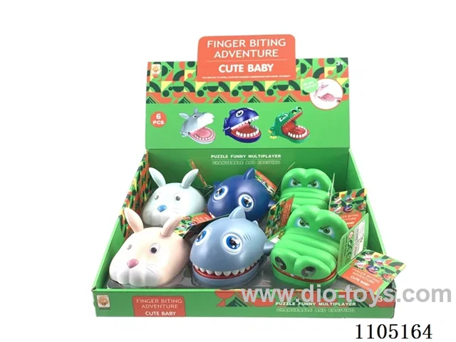 Finger biting toys