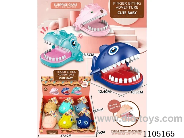 Finger biting toys