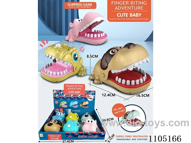 Finger biting toys