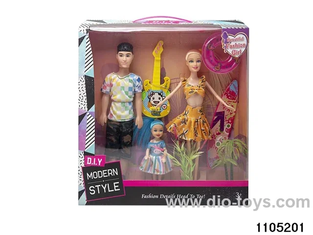 11.5 inch doll set in window box