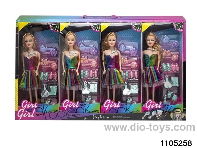 11.5 inch doll set in display box