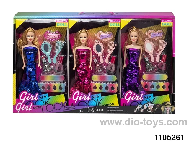 11.5 inch doll set in display box