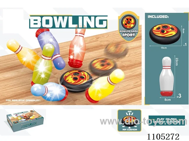 Puck impact bowling