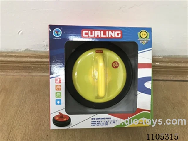 Electric curling (with lights)
