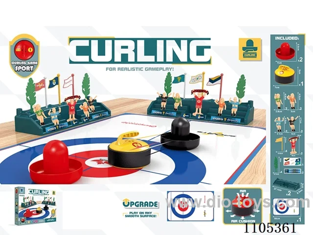 Electric curling scene combination