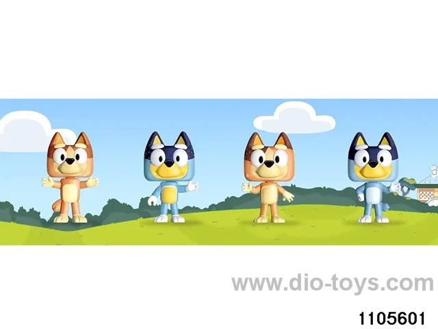 10CM Bluey in opp bag