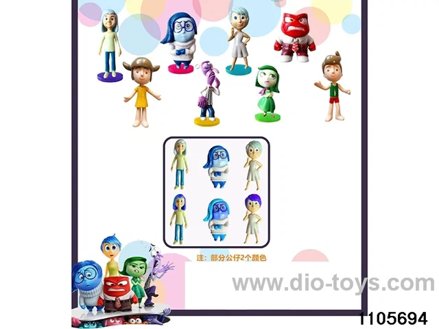 3-4.5 inch doll set in opp bag