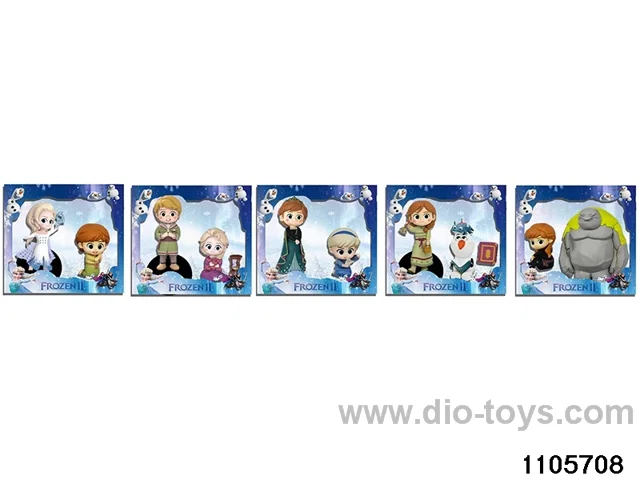 2.5-3 inch doll set in window box