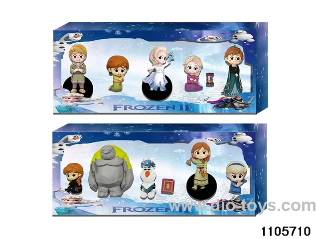 2.5-3 inch doll set in window box