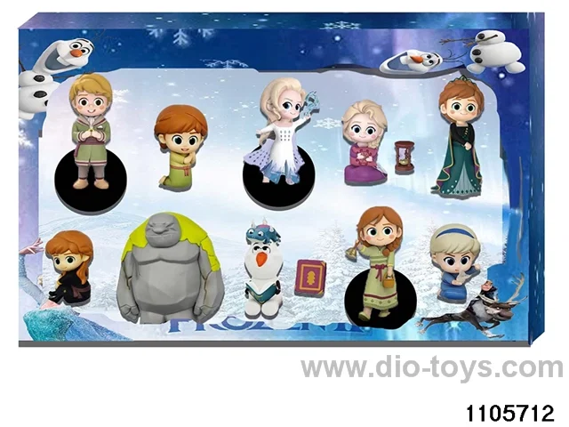 2.5-3 inch doll set in window box