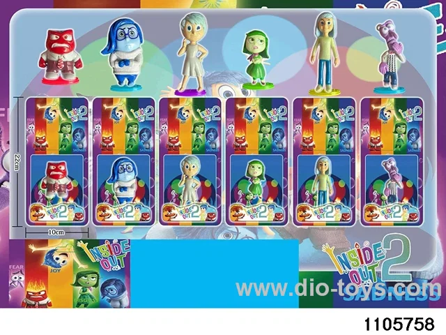 3-4.2 inch doll set in Blister card