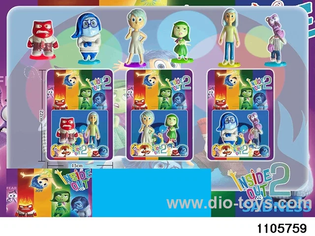 3-4.2 inch doll set in Blister card