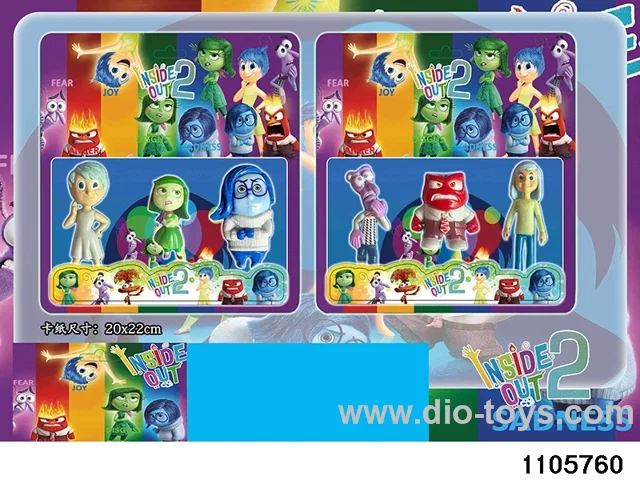 3-4.2 inch doll set in Blister card