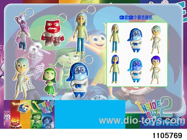 3-4.2 inch doll set in opp bag