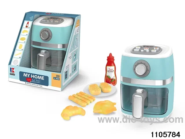 Electric colour changing air fryer in display box
