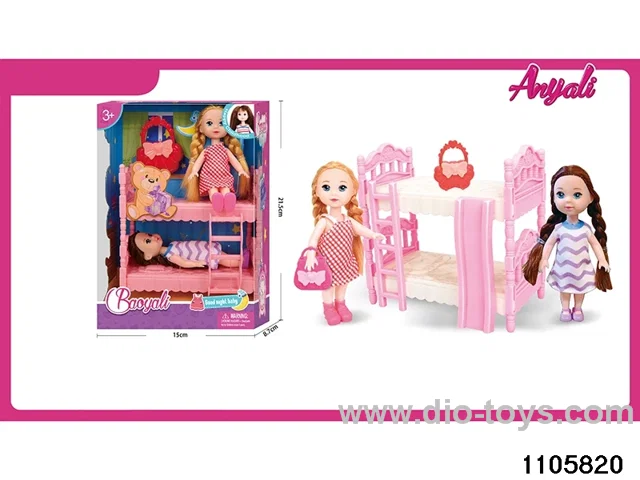 doll set in window box