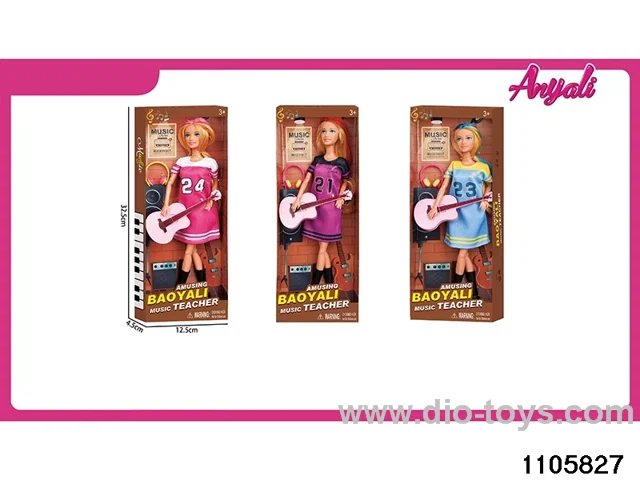 11 Jointed Doll Set in window box