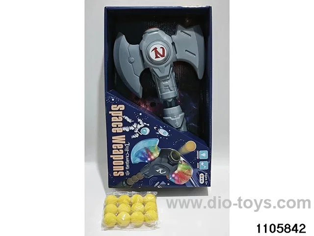 Hundred changeable telescopic battle-ax in display box