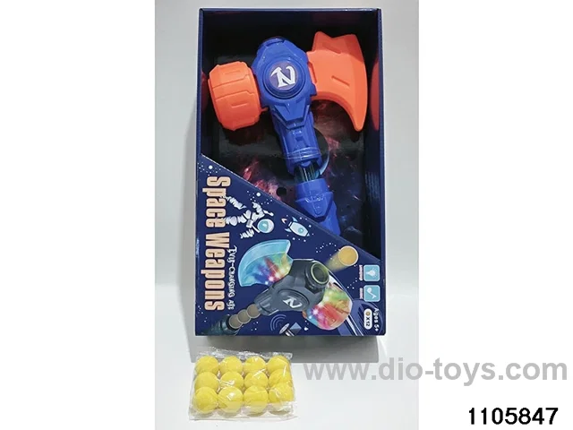 Variable telescopic hammer-axe in display box