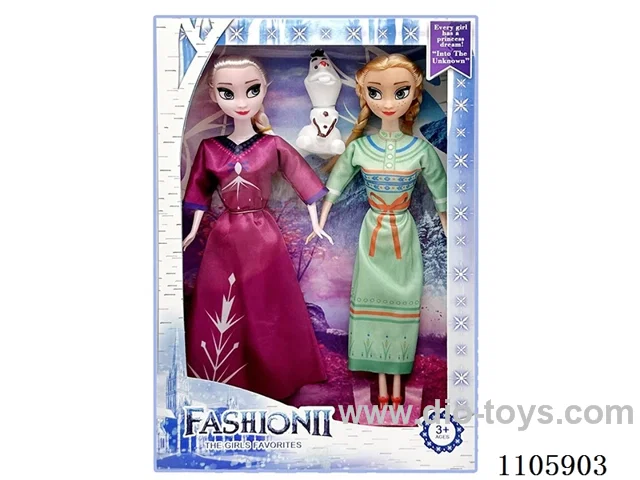 11.5 "Snow Princess doll window box